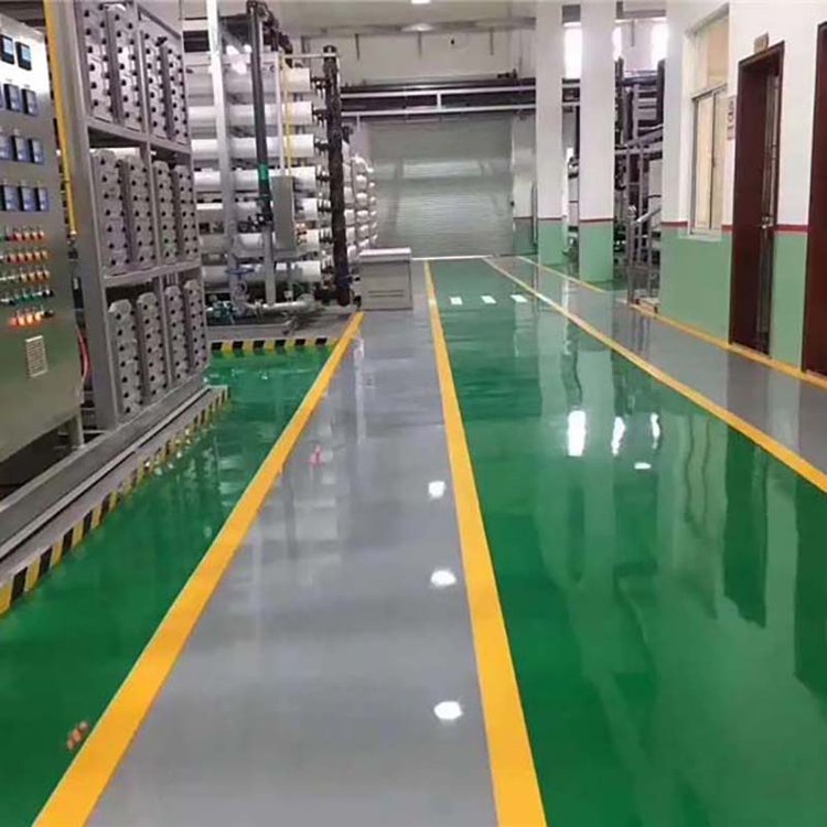鲁强环保 医院环氧树脂地坪漆施工工厂，发货迅速且不易变形